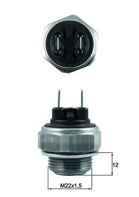 Comutator temperatura ventilator radiator