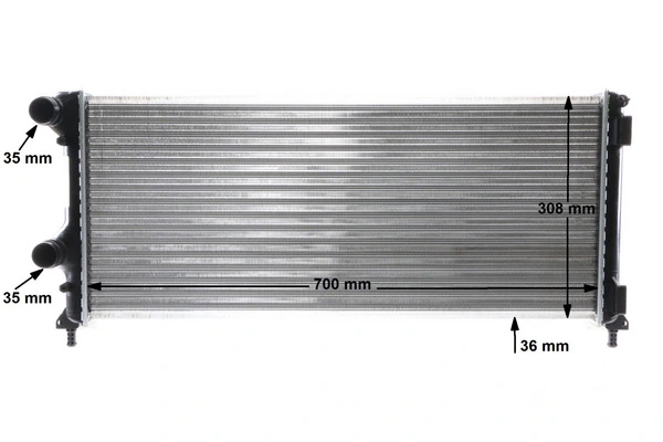 Radiator racire motor