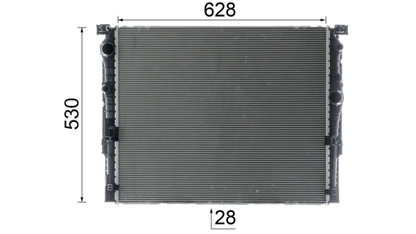 Radiator racire motor