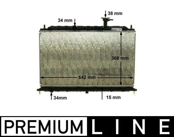 Radiator racire motor
