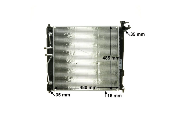 Radiator racire motor