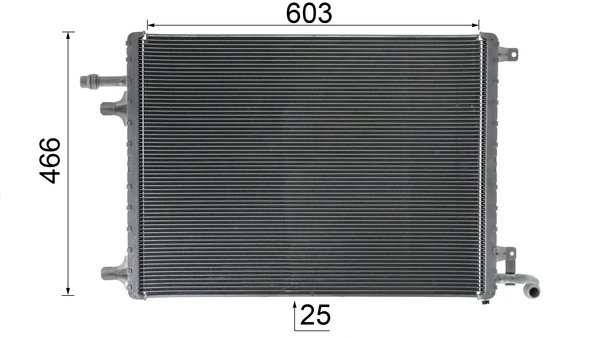 Radiator temperatura scazuta, intercooler