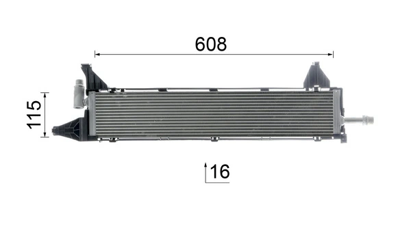 Radiator racire motor