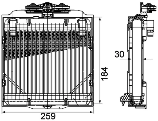 Radiator racire ulei cutie viteze automata