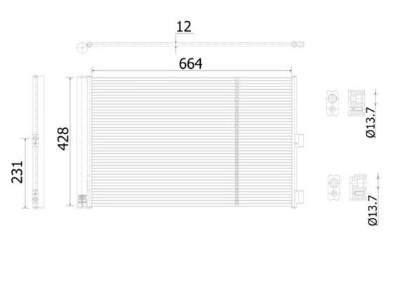 Radiator climatizare