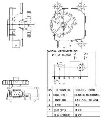 Element de reglare clapeta carburator