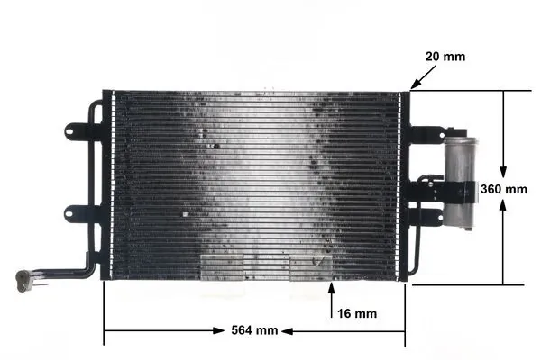 Radiator climatizare