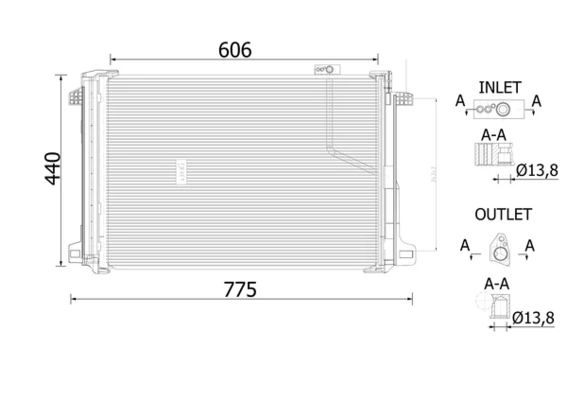 Radiator climatizare