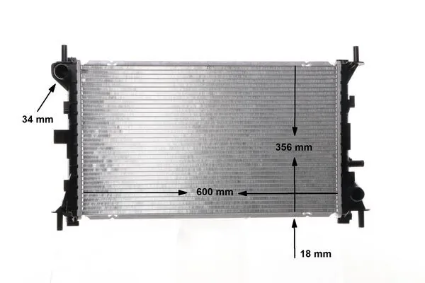 Radiator racire motor
