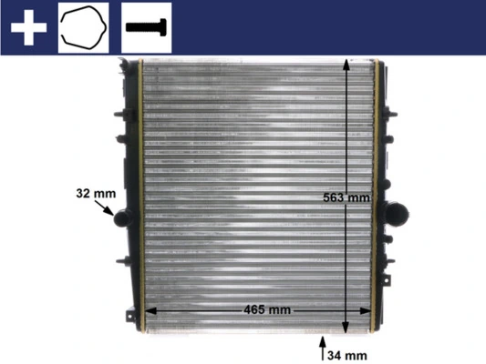 Radiator racire motor