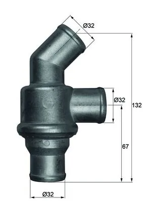 Termostat lichid racire