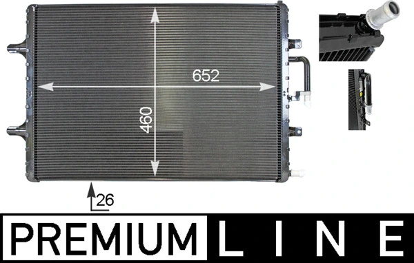 Radiator temperatura scazuta intercooler