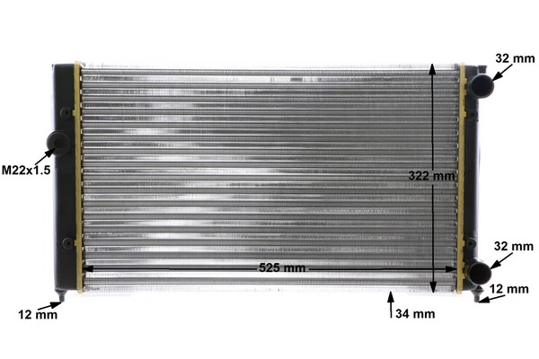 Radiator racire motor