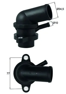 Termostat lichid racire