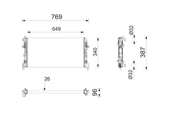 Radiator, racire motor