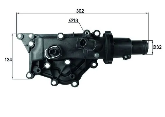 Termostat,lichid racire