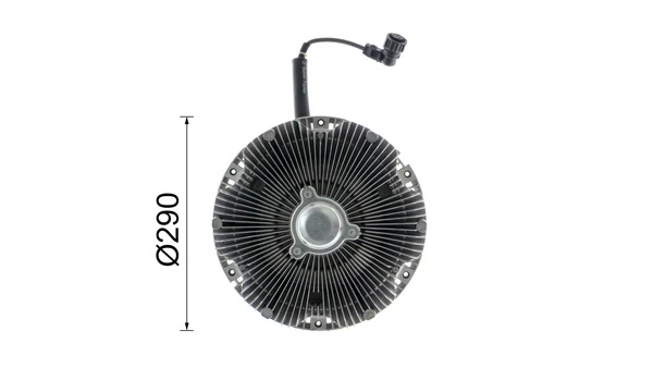 Cupla ventilator radiator