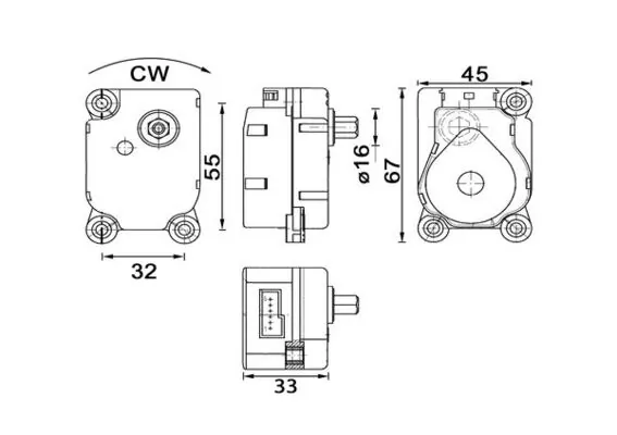 Element de reglare clapeta carburator