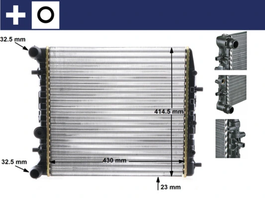 Radiator racire motor