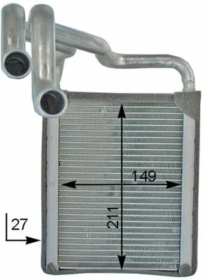 Schimbator caldura incalzire habitaclu