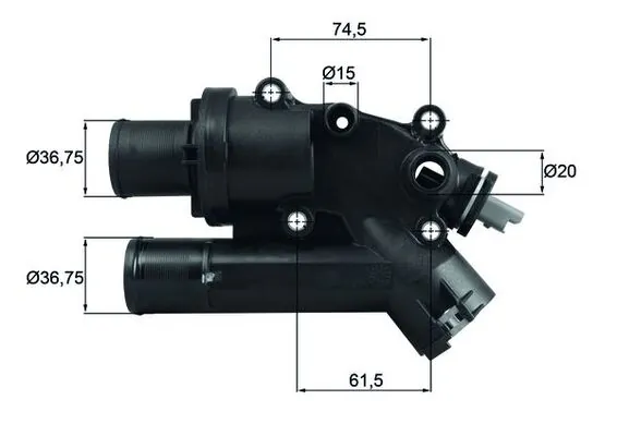 Termostat,lichid racire