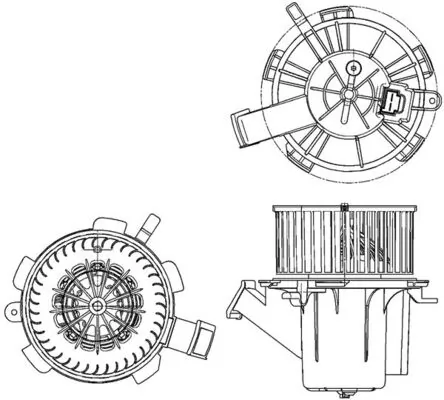 Ventilator habitaclu