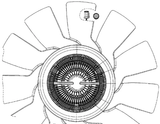 Ventilator radiator racire