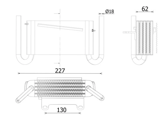 Radiator ulei / termoflot