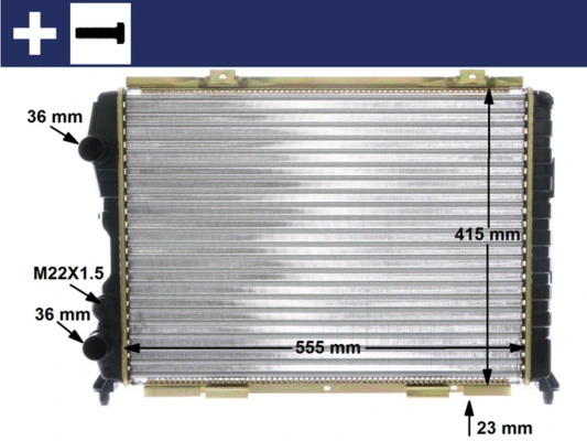 Radiator racire motor