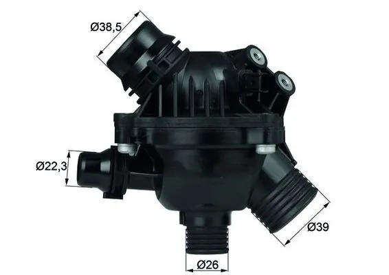 Termostat lichid racire