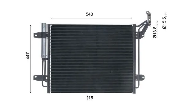 Radiator climatizare