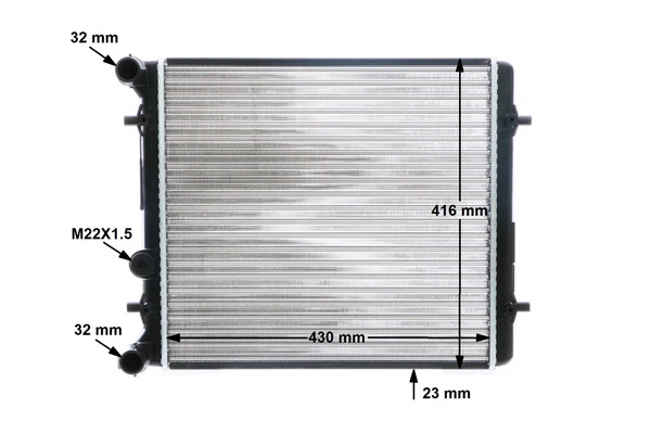 Radiator racire motor