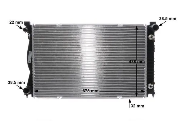Radiator racire motor