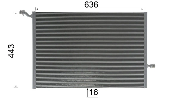 Radiator temperatura scazuta intercooler