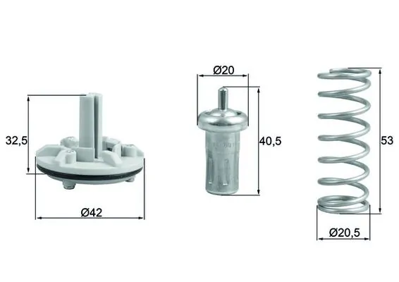 Termostat lichid racire