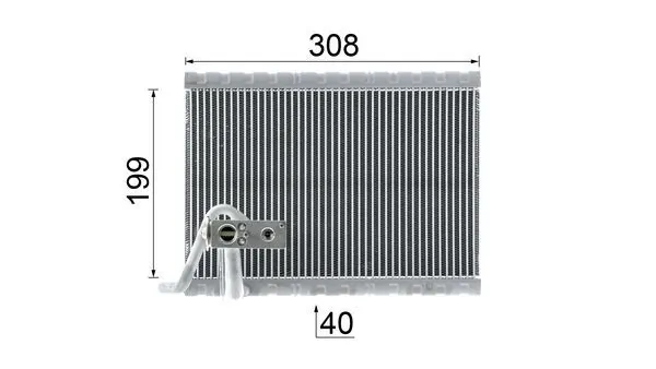 Evaporator aer conditionat