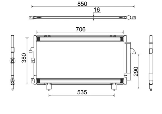 Radiator climatizare