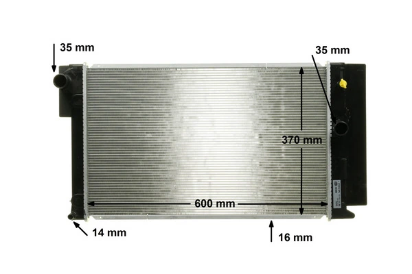 Radiator racire motor