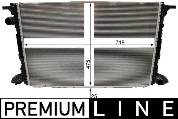 Radiator racire motor