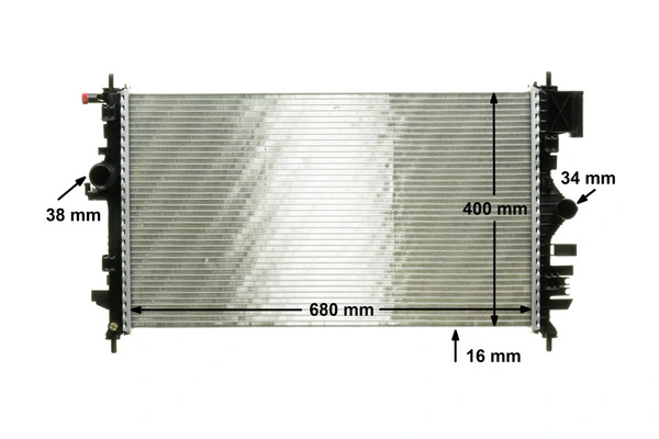 Radiator racire motor