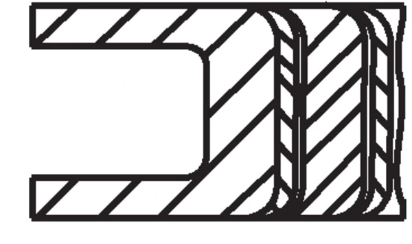 Set segmenti piston