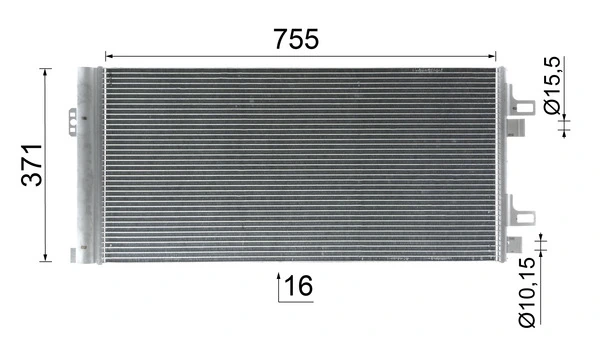 Radiator climatizare