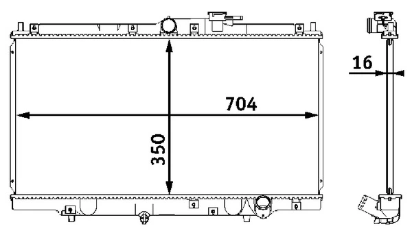 Radiator, racire motor