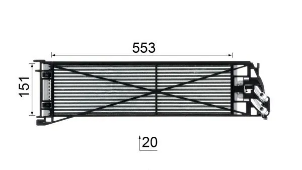 Radiator racire ulei cutie viteze automata