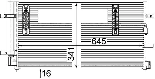 Radiator climatizare
