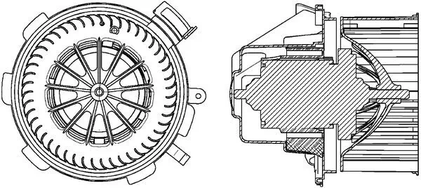 Ventilator habitaclu