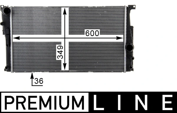 Radiator racire motor