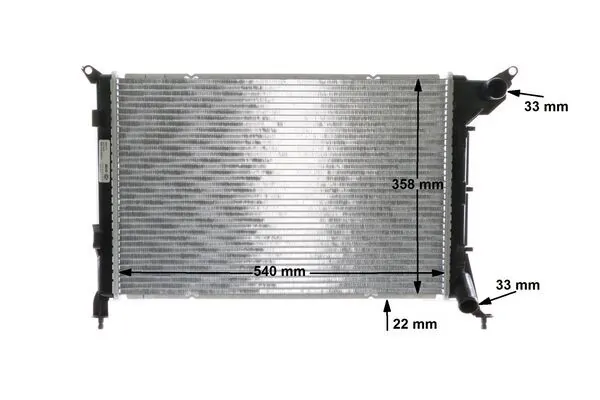 Radiator racire motor