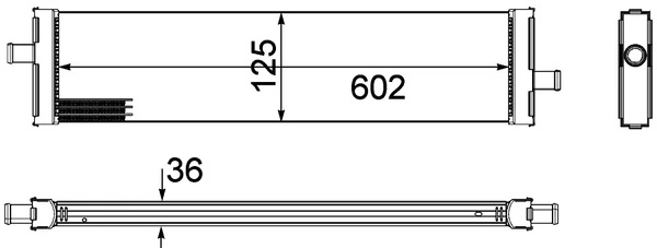 Radiator racire motor