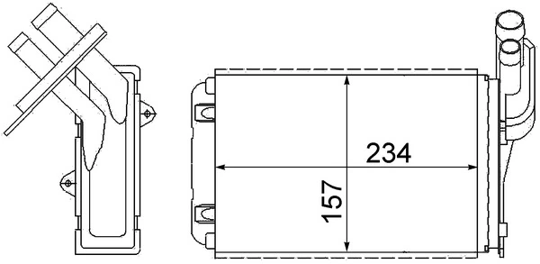 Schimbator caldura, incalzire habitaclu